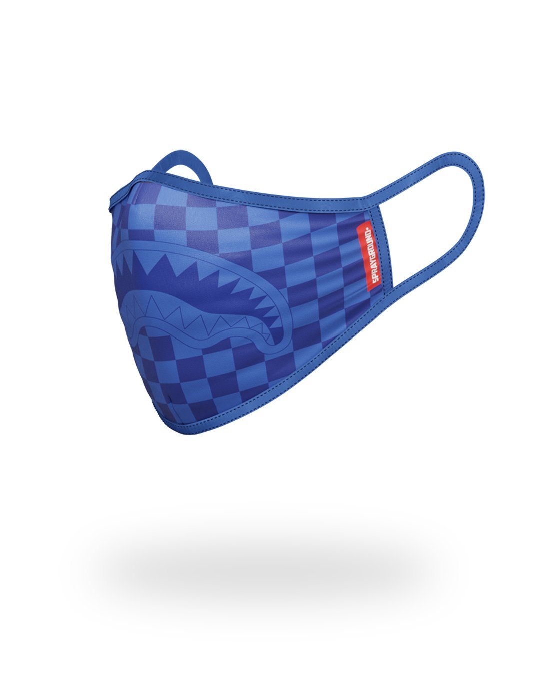 SHARKS IN PARIS BLUE FORM-FITTING MASK - Image 2
