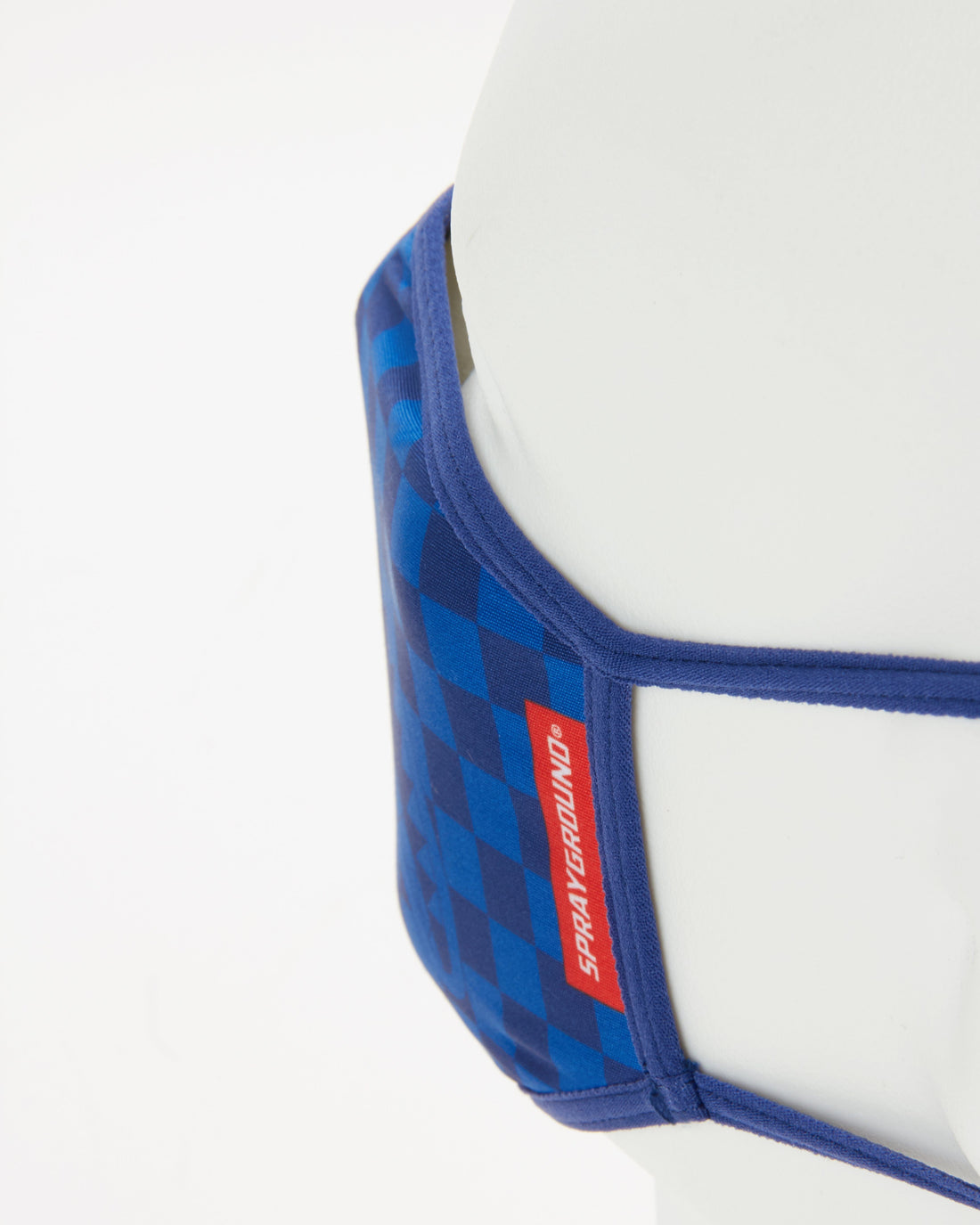 SHARKS IN PARIS BLUE FORM-FITTING MASK - Image 5