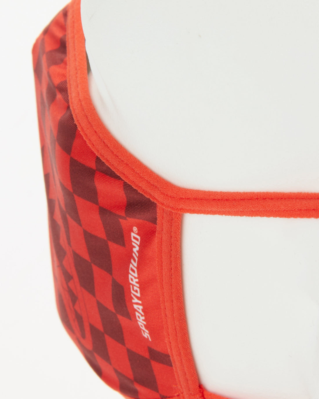 SHARKS IN PARIS RED FORM-FITTING MASK - Image 5