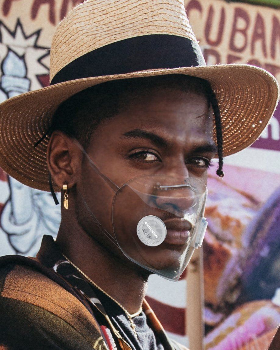 SPRAYGROUND CLEAR MASK ADULT - Image 7