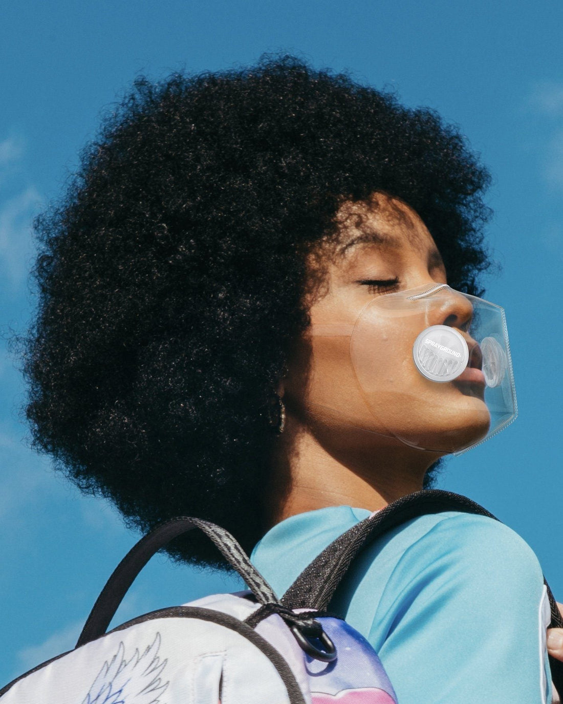 SPRAYGROUND CLEAR MASK ADULT - Image 8