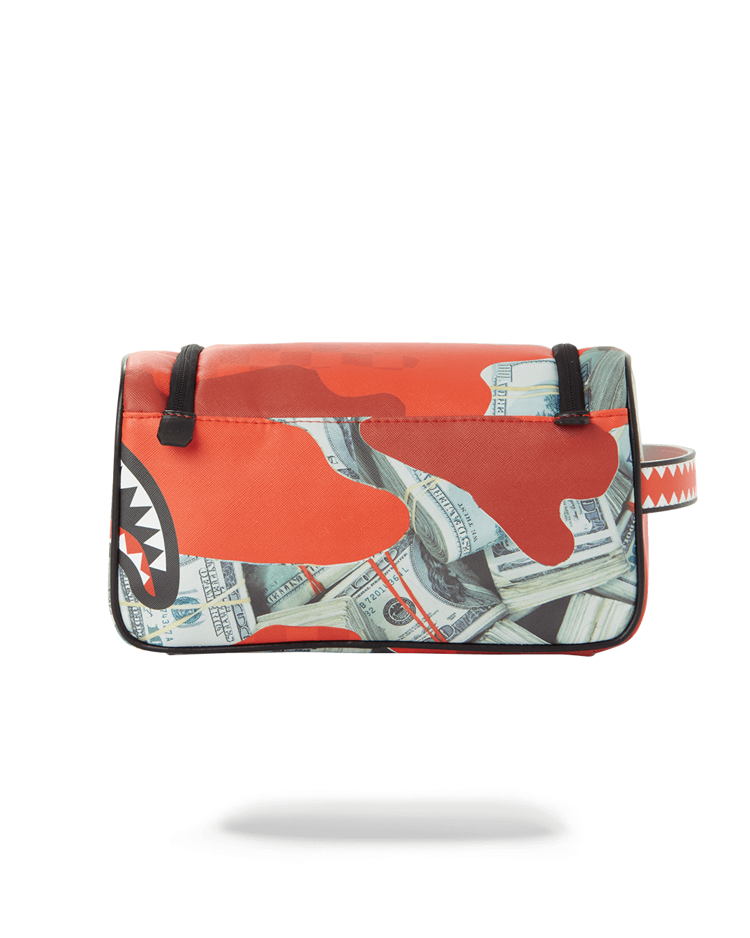 MONEY CAMO RED TOILETRY BAG - Image 3