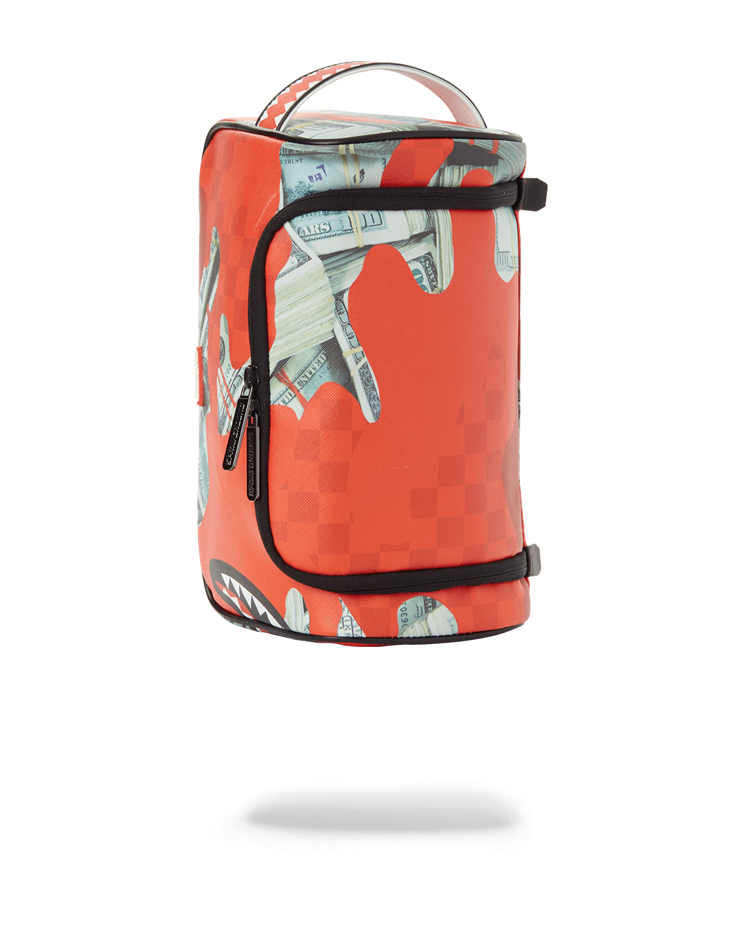 MONEY CAMO RED TOILETRY BAG - Image 4