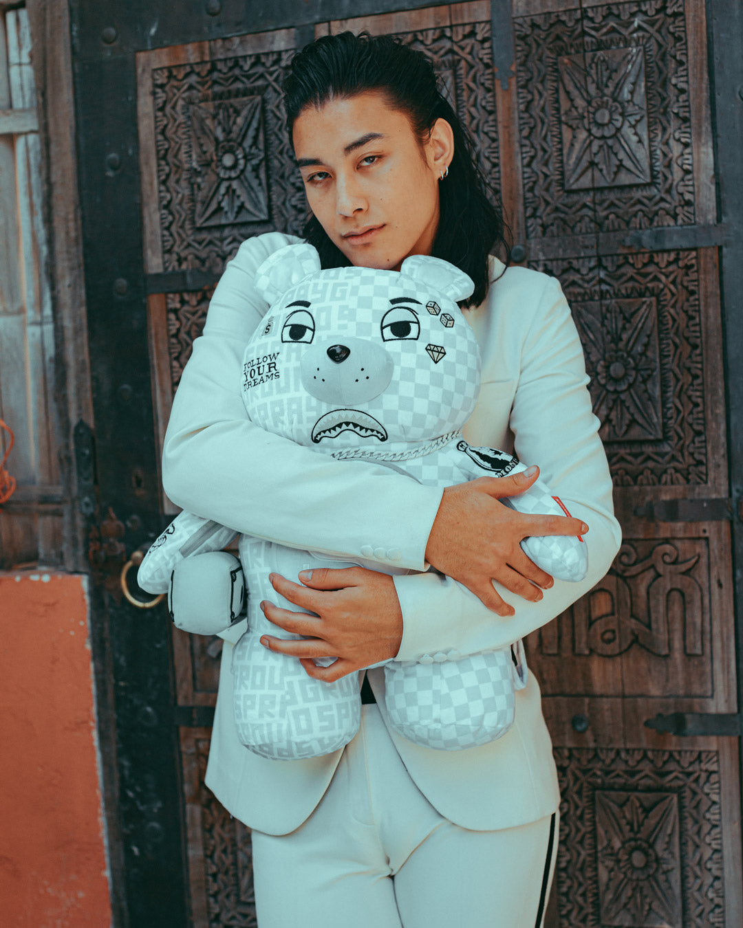 SPLIT THE CHECK PEARL MONEYBEAR TEDDYBEAR BACKPACK - Image 6