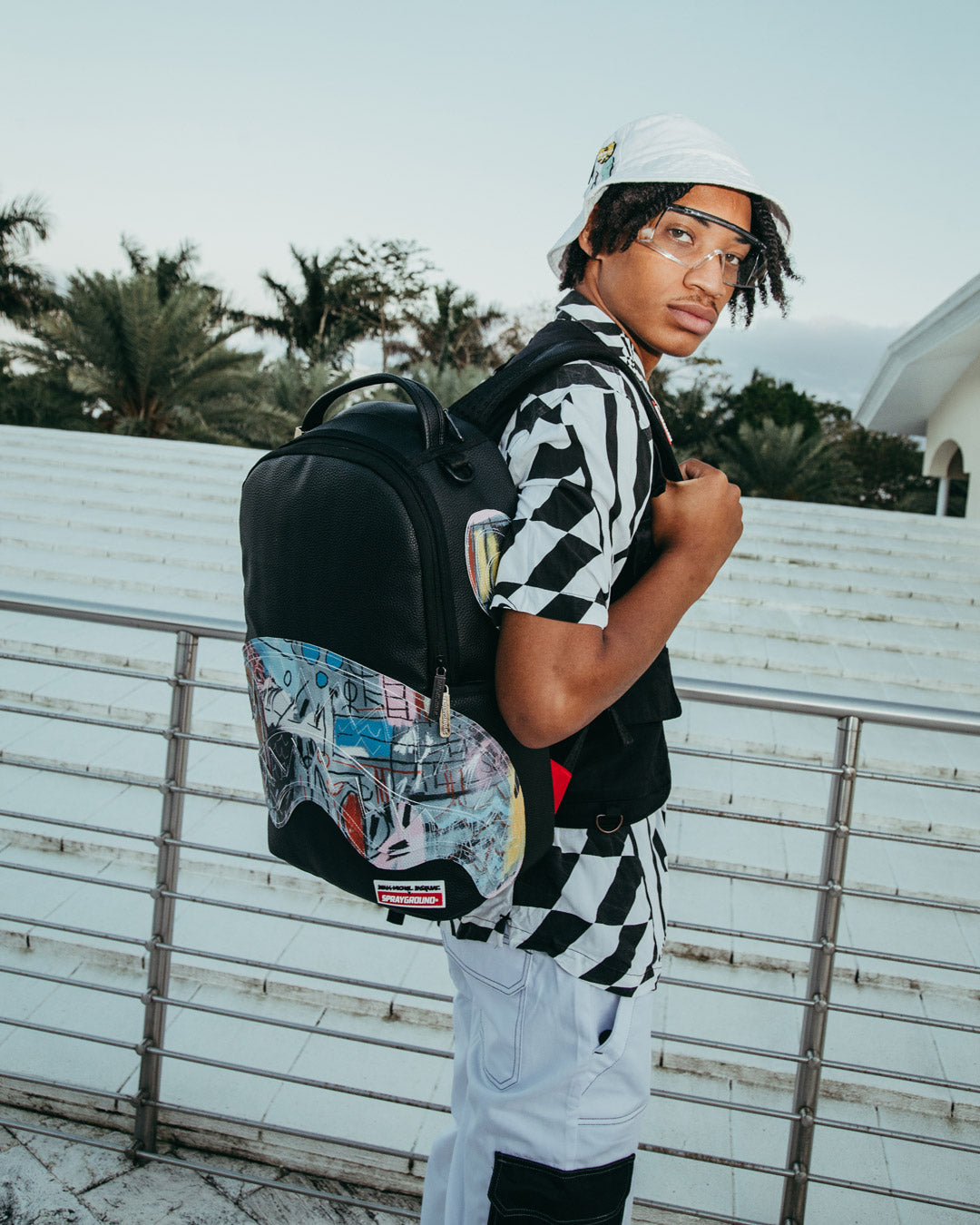OFFICIAL BASQUIAT UNTITLED 1982 BACKPACK DLXV - Image 2