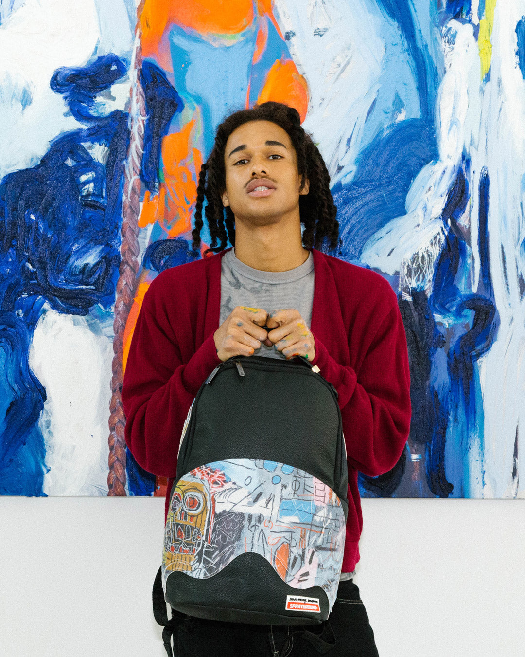 OFFICIAL BASQUIAT UNTITLED 1982 BACKPACK DLXV - Image 4