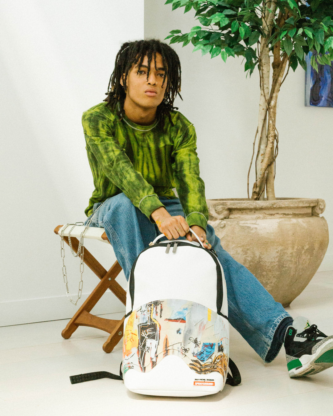 OFFICIAL BASQUIAT ACQUE PERICOLOSE 1981 BACKPACK DLXV - Image 4