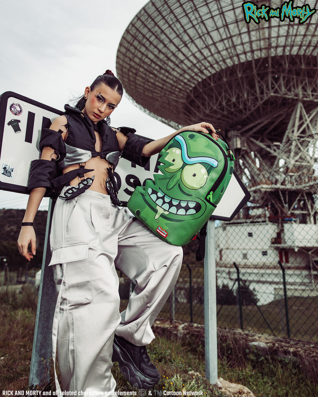 RICK MORTY PICKLE SHARKBITE BACKPACK DLXV - Image 2