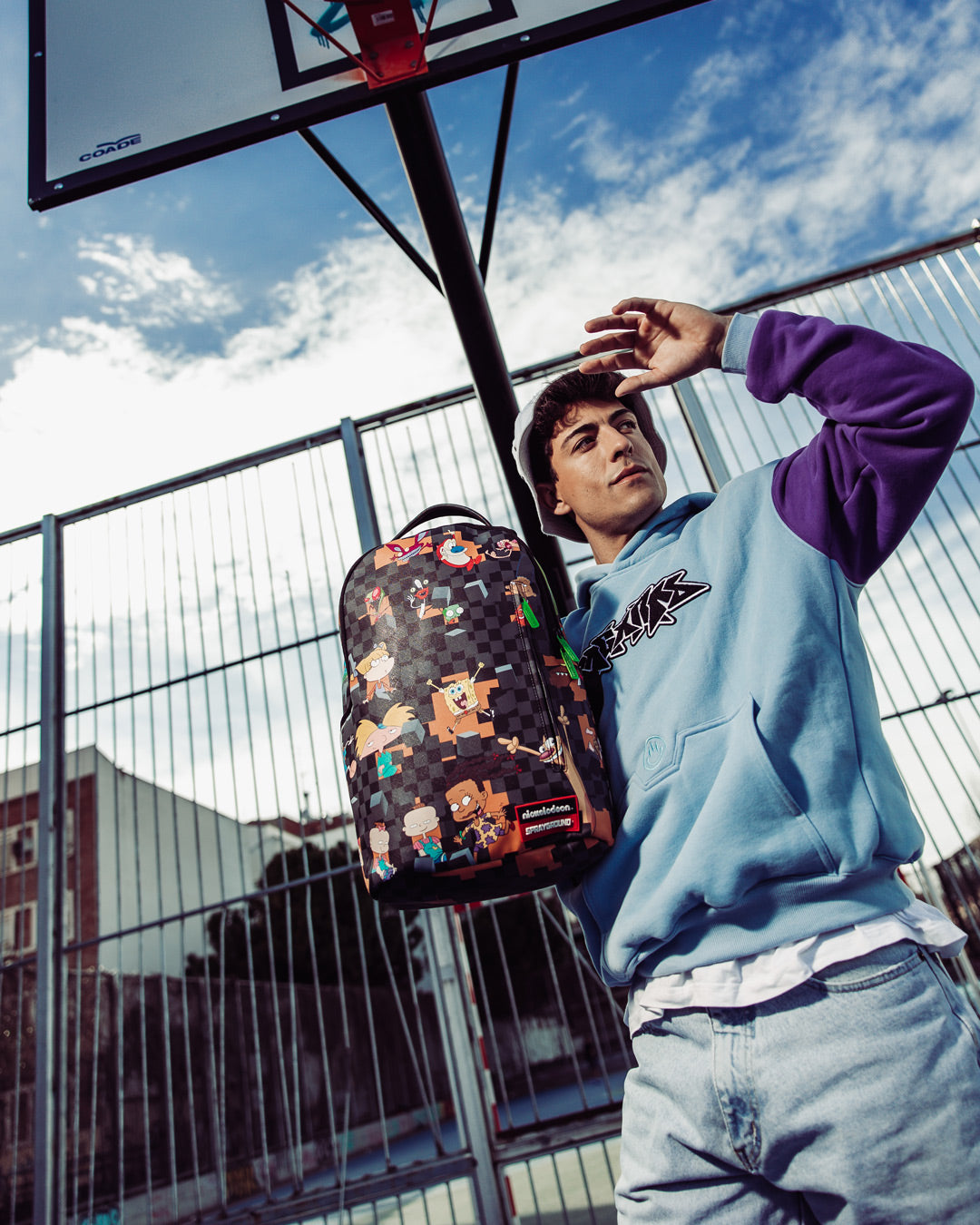 NICKELODEON CHECKBREAK BACKPACK DLXV - Image 2