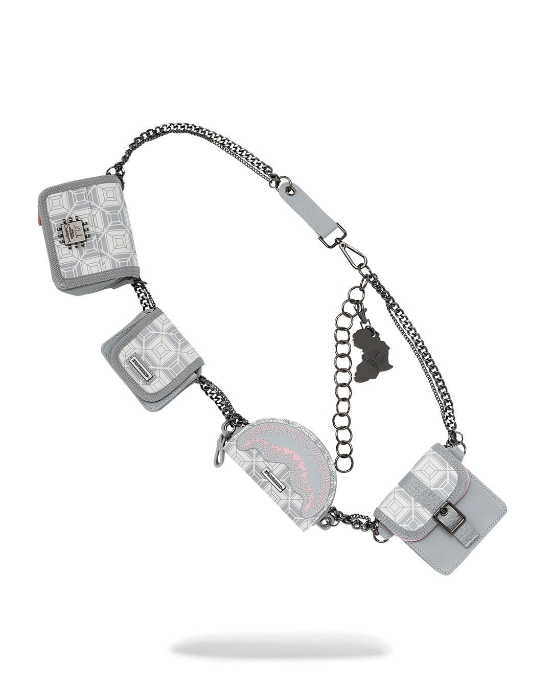 AI8 AFRICAN INTELLIGENCE BOOKED BUSY CHARM WAISTBELT