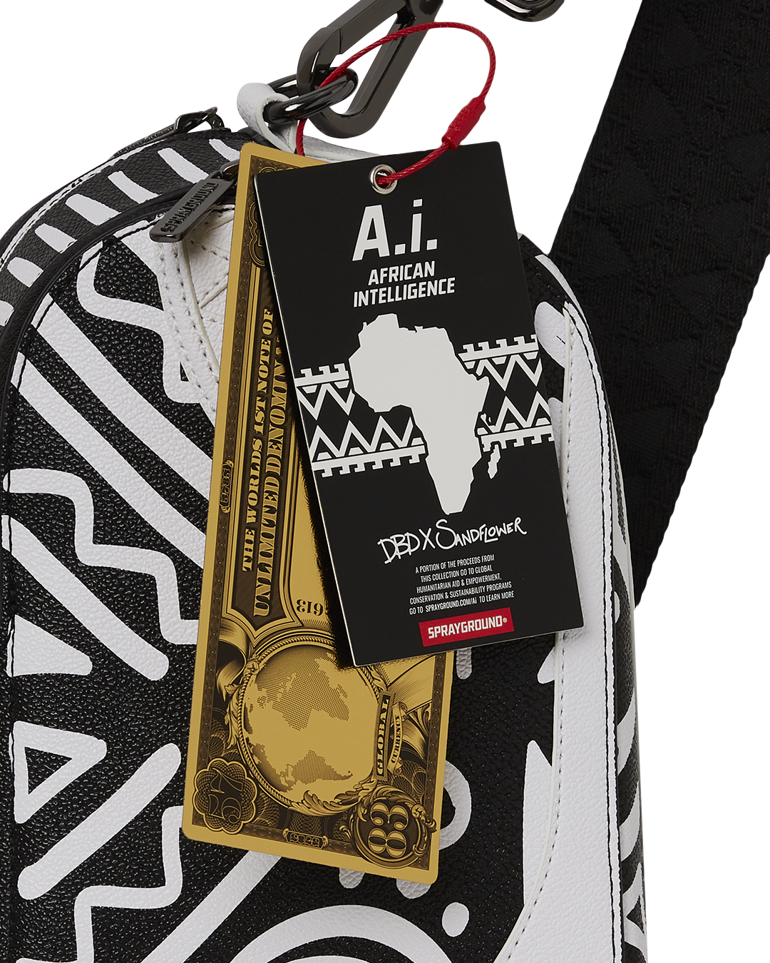 AI8 AFRICAN INTELLIGENCE - ORIGIN STORY BACKPACK SLING - Image 8