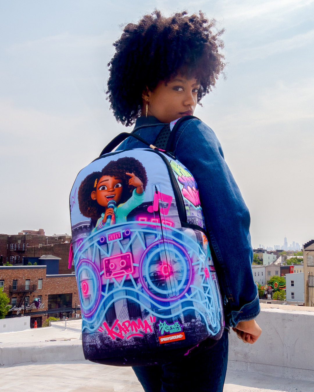 KARMAS WORLD TURN UP THE VOLUME BACKPACK - Image 4