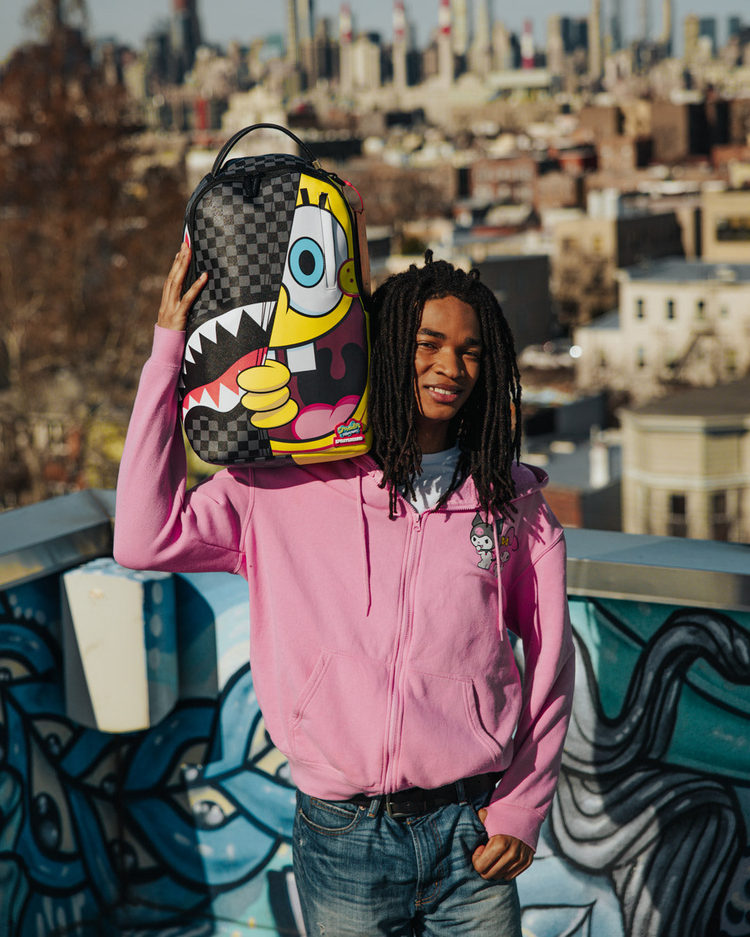 SPONGEBOB HELLO YOURE AMAZING DLXSV BACKPACK - Image 2