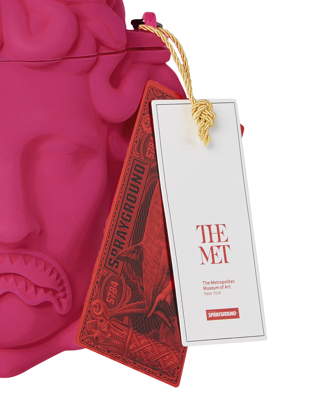 THE MET CANOVA MEDUSA HANDBAG PINK - Image 19