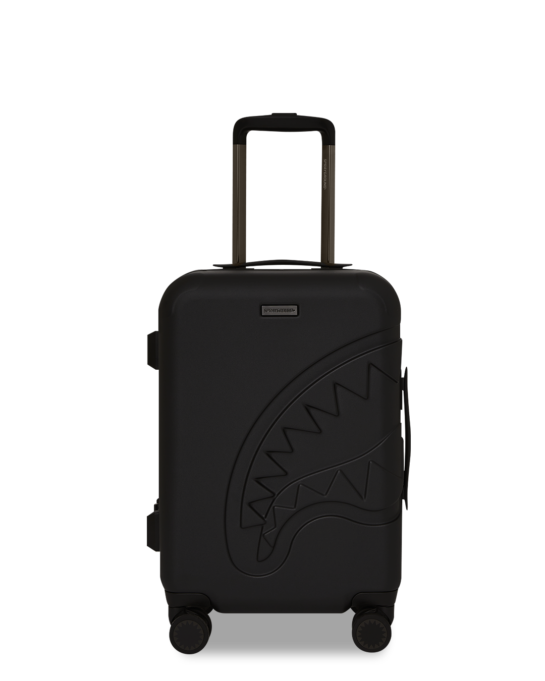 REALITY CHECK SHARKITECTURE CARRY-ON JETBLACK LUGGAGE GUNMETAL HARDWARE - Image 22