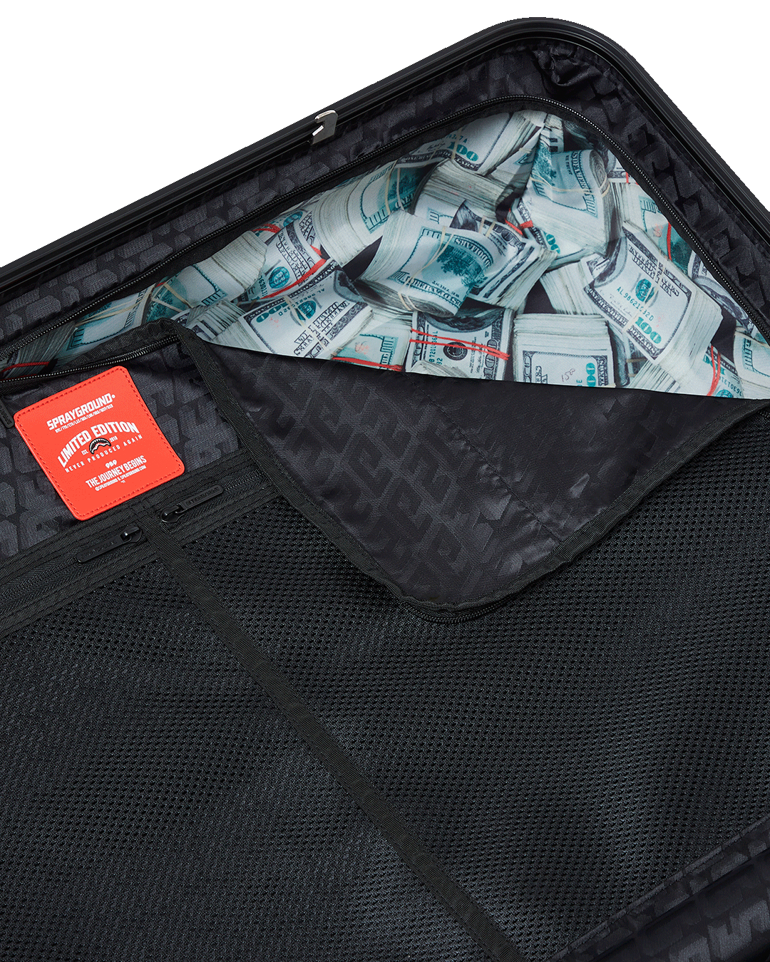 REALITY CHECK SHARKITECTURE FULL-SIZE JETBLACK LUGGAGE GUNMETAL HARDWARE - Image 16