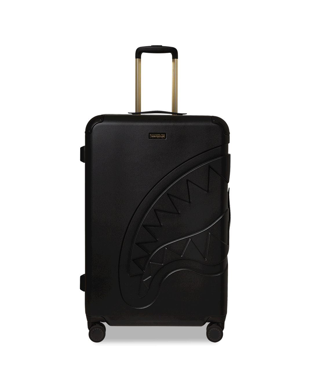 REALITY CHECK SHARKITECTURE FULL-SIZE JETBLACK LUGGAGE GOLD HARDWARE