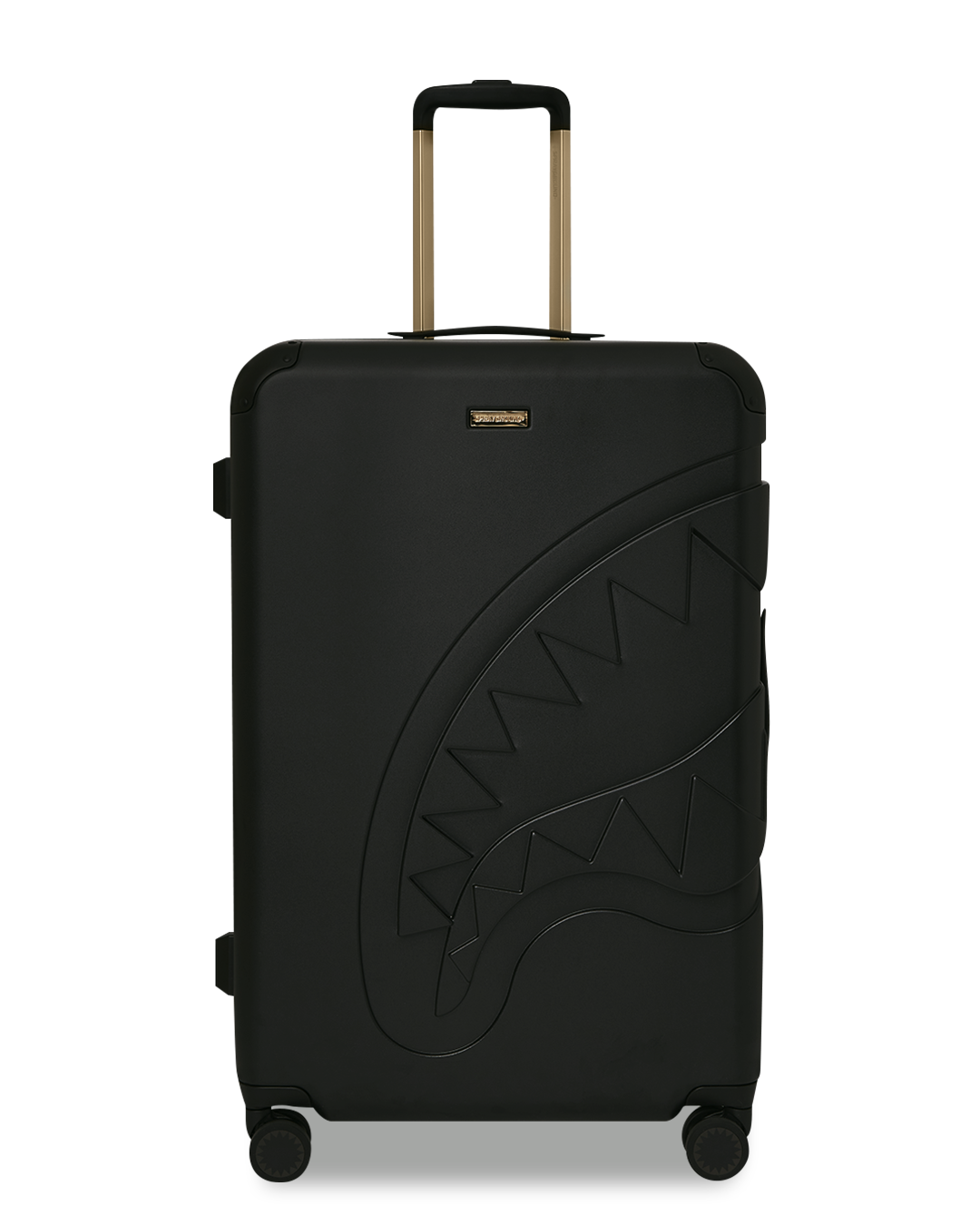 REALITY CHECK SHARKITECTURE FULL-SIZE JETBLACK LUGGAGE GOLD HARDWARE - Image 24