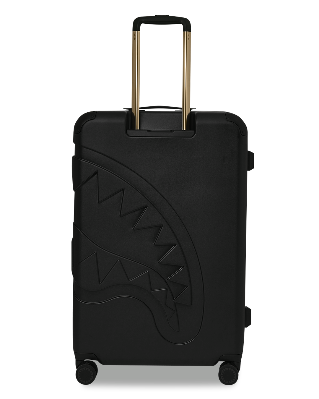REALITY CHECK SHARKITECTURE FULL-SIZE JETBLACK LUGGAGE GOLD HARDWARE - Image 5