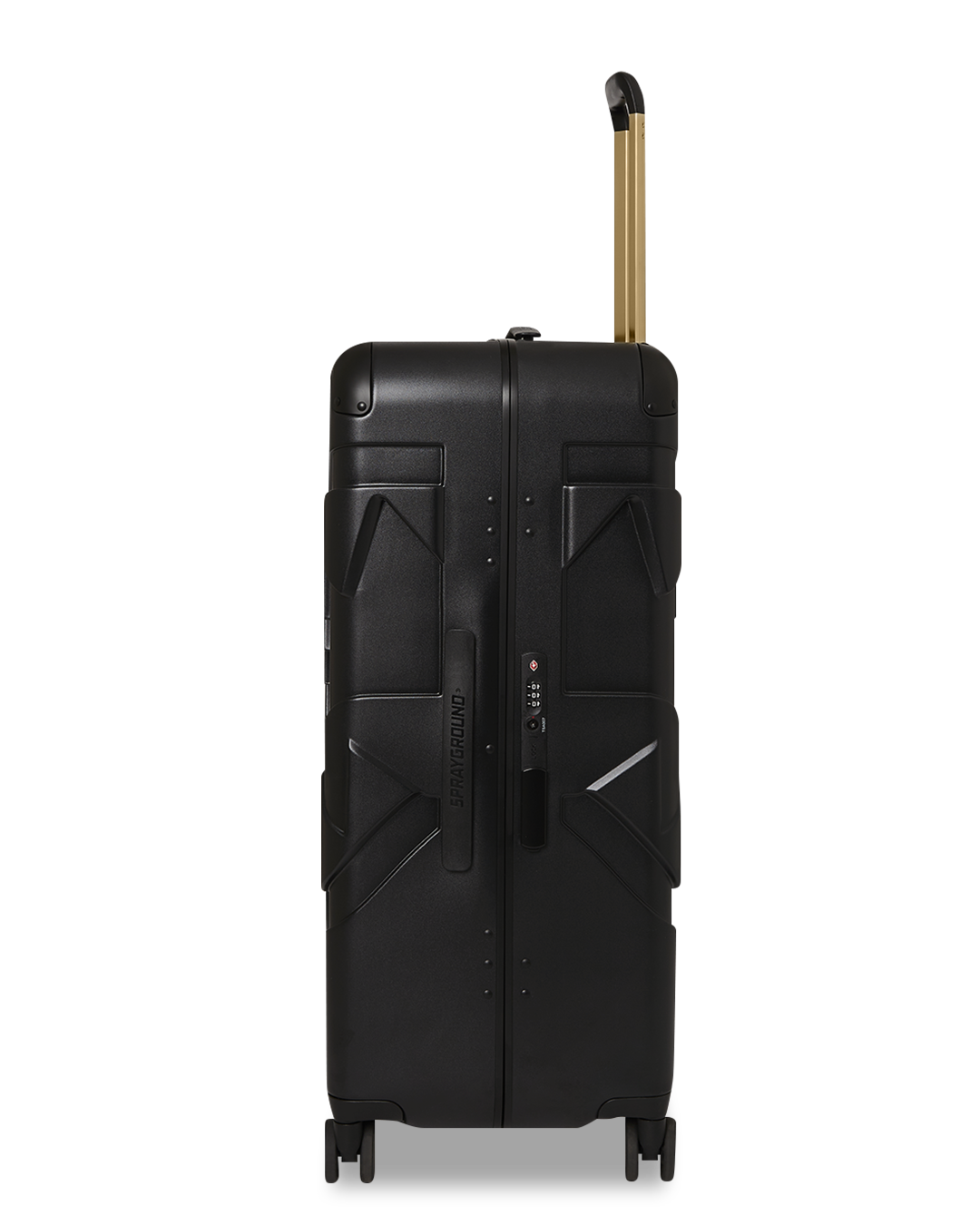 REALITY CHECK SHARKITECTURE FULL-SIZE JETBLACK LUGGAGE GOLD HARDWARE - Image 7