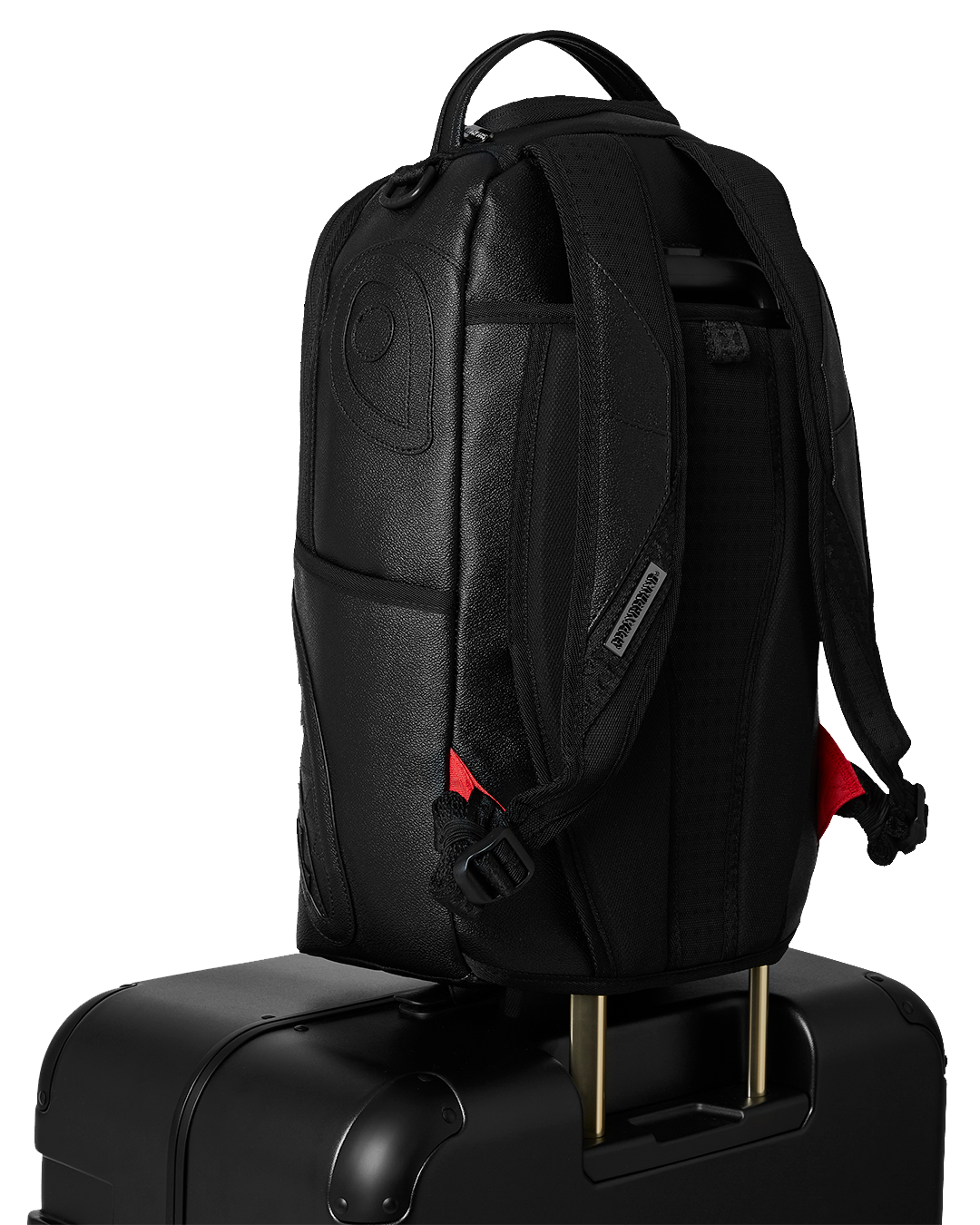 REALITY CHECK SHARKITECTURE FULL-SIZE JETBLACK LUGGAGE GOLD HARDWARE - Image 13