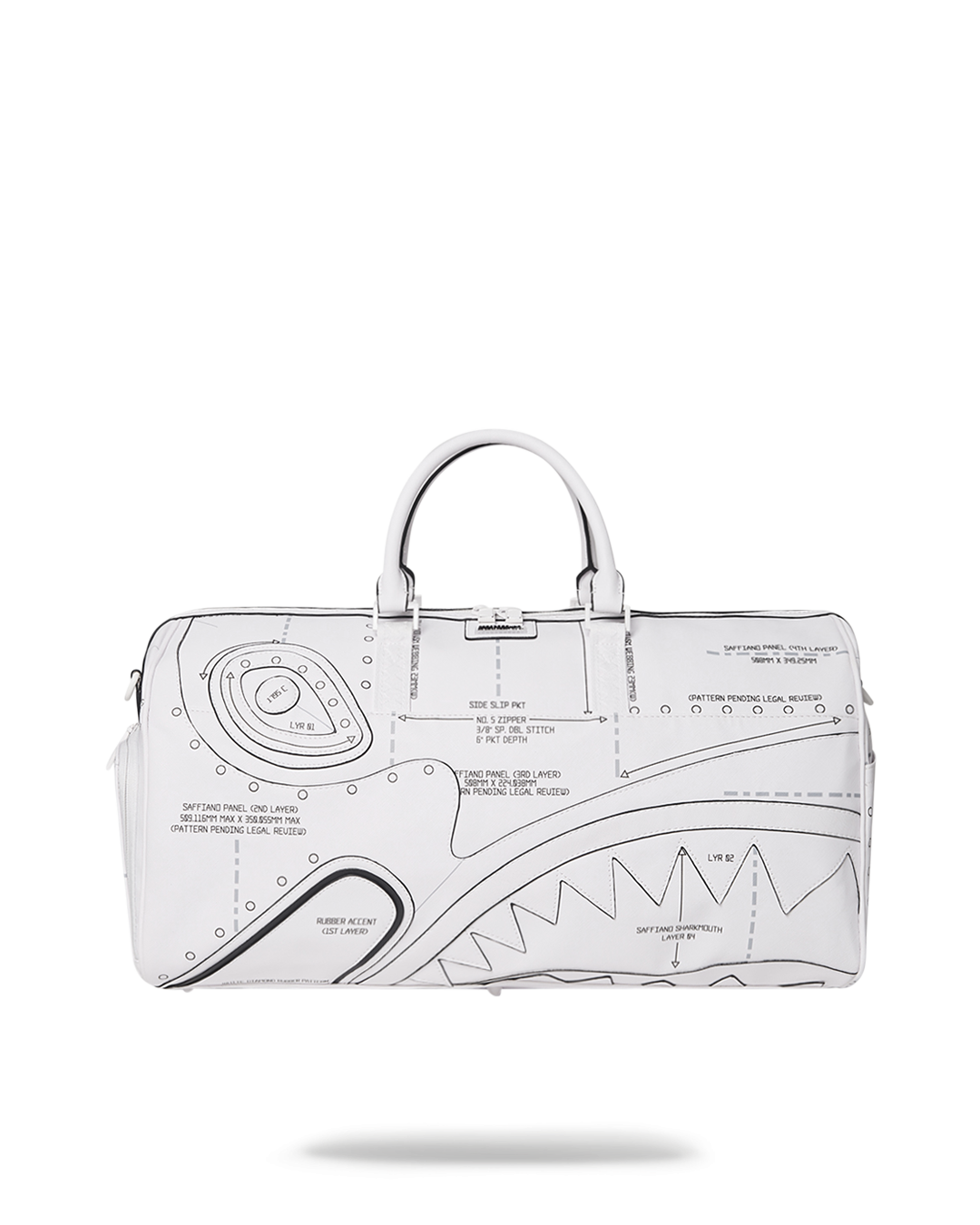 TECHNICAL CUT SHARK DUFFLE
