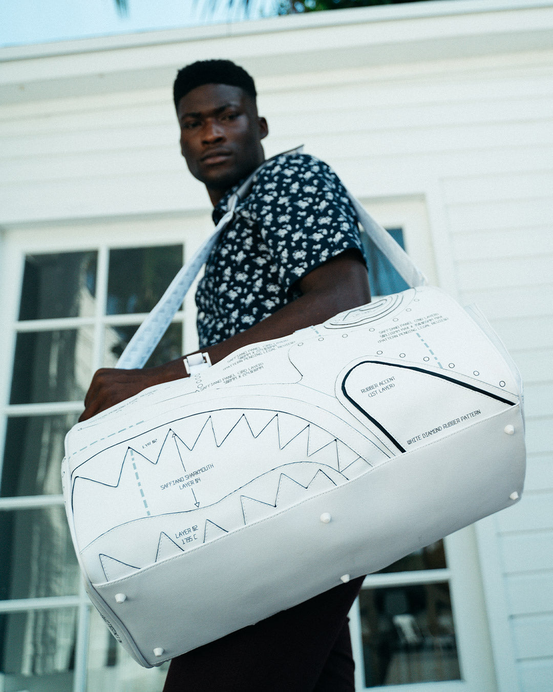 TECHNICAL CUT SHARK DUFFLE - Image 2