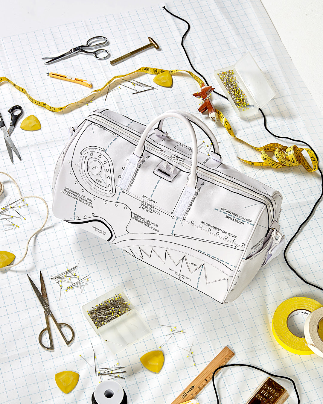 TECHNICAL CUT SHARK DUFFLE - Image 4