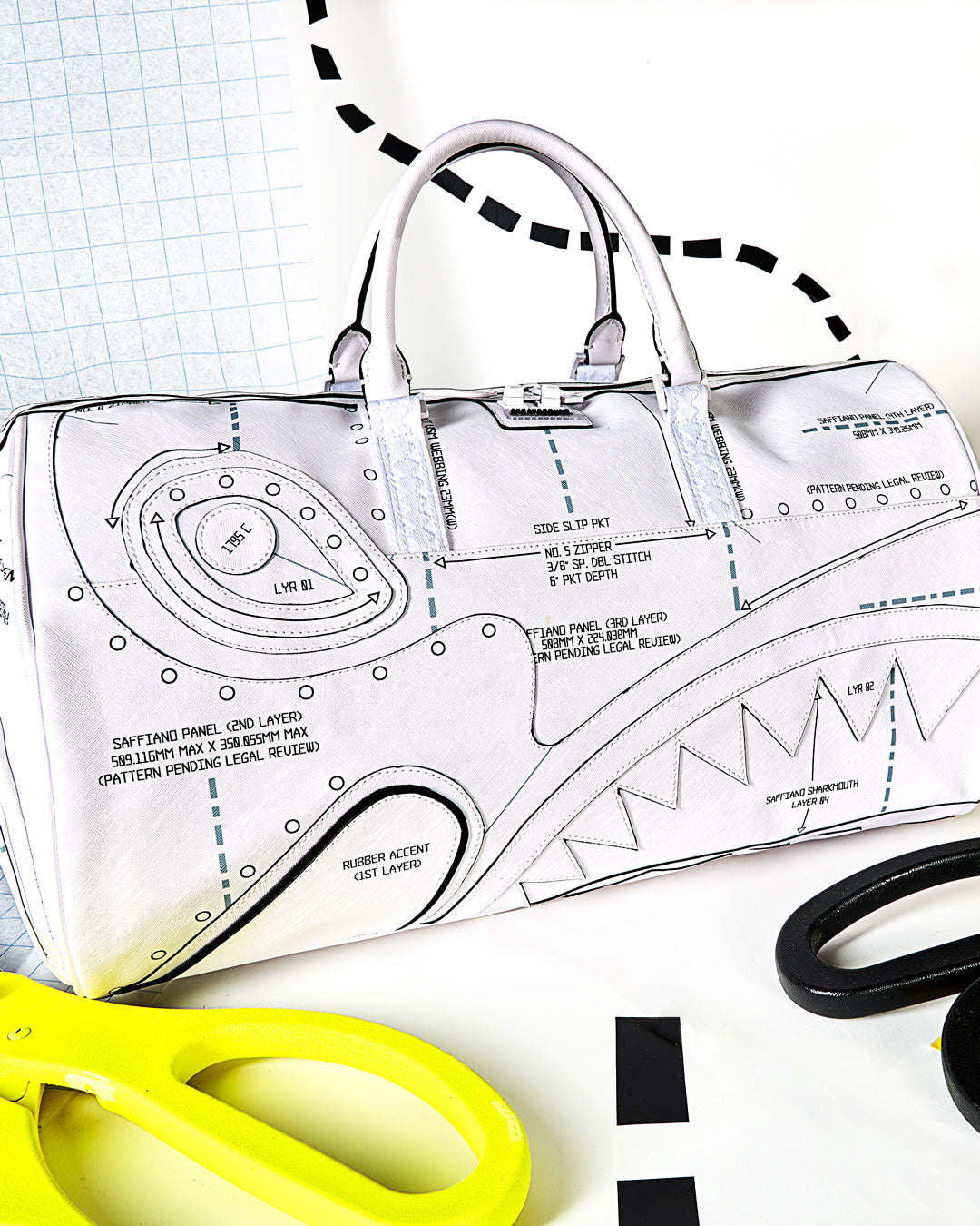 TECHNICAL CUT SHARK DUFFLE - Image 6