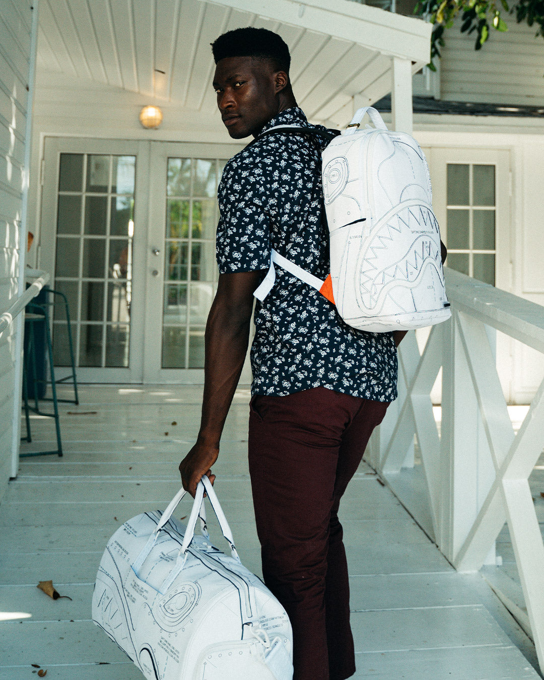 TECHNICAL CUT SHARK DUFFLE - Image 8