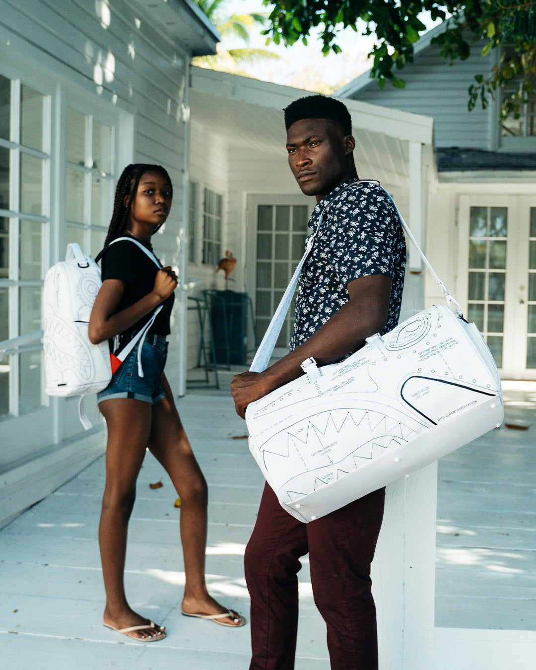 TECHNICAL CUT SHARK DUFFLE - Image 10