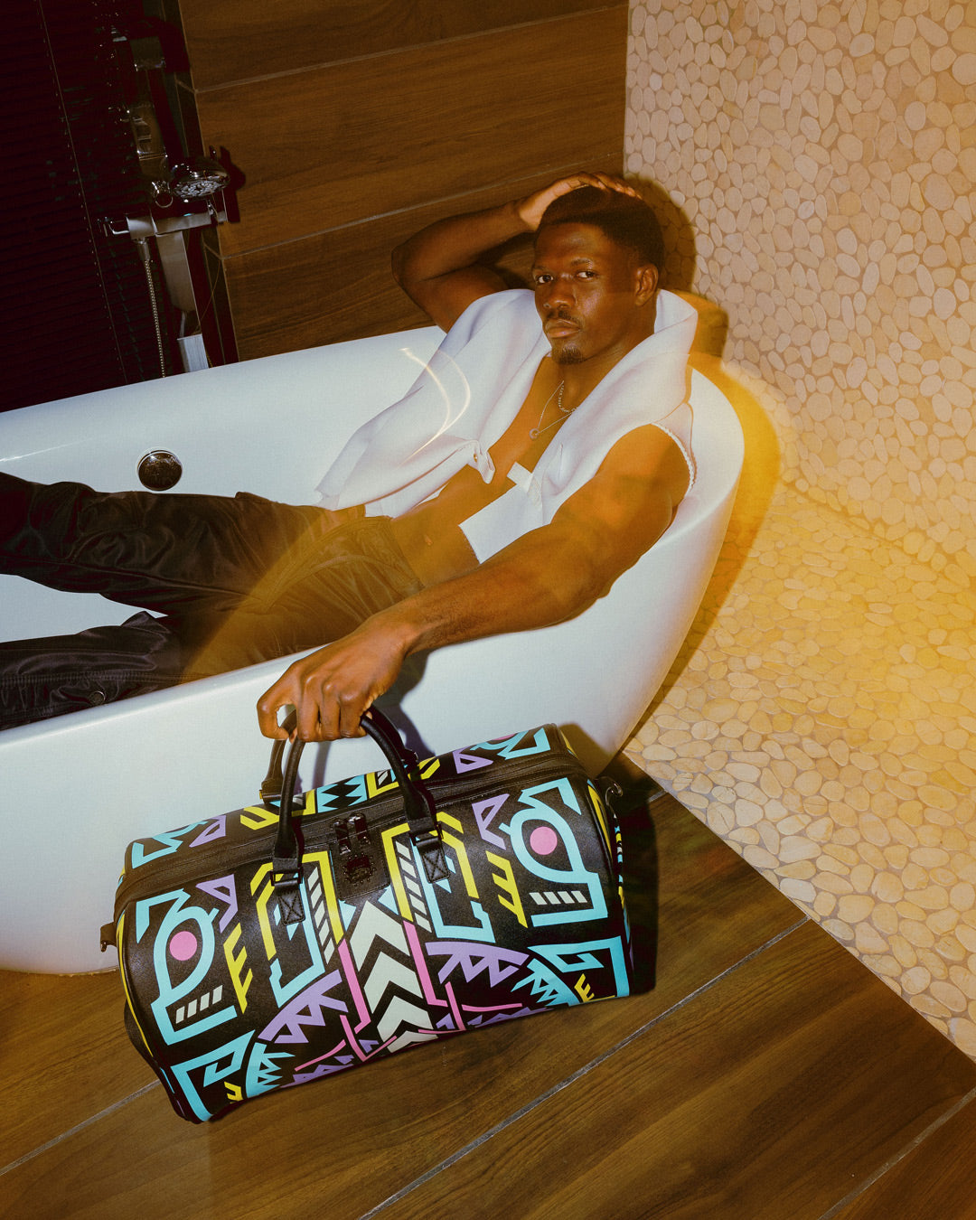 AI PATH TO THE FUTURE III DUFFLE - SANDFLOWER COLLAB GLOW IN THE DARK - Image 22