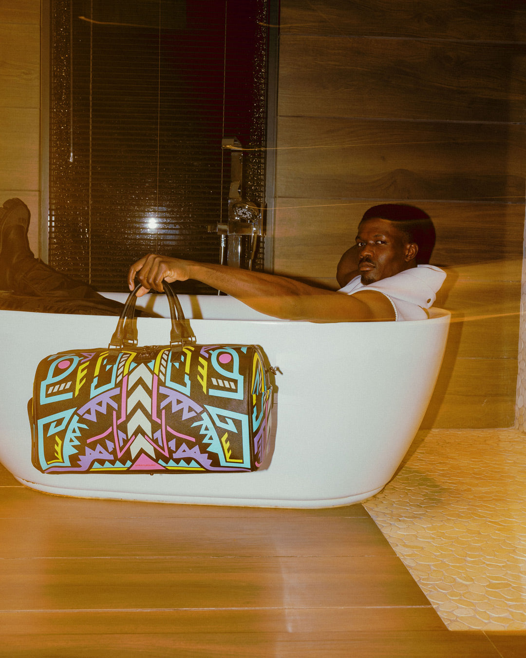 AI PATH TO THE FUTURE III DUFFLE - SANDFLOWER COLLAB GLOW IN THE DARK - Image 23