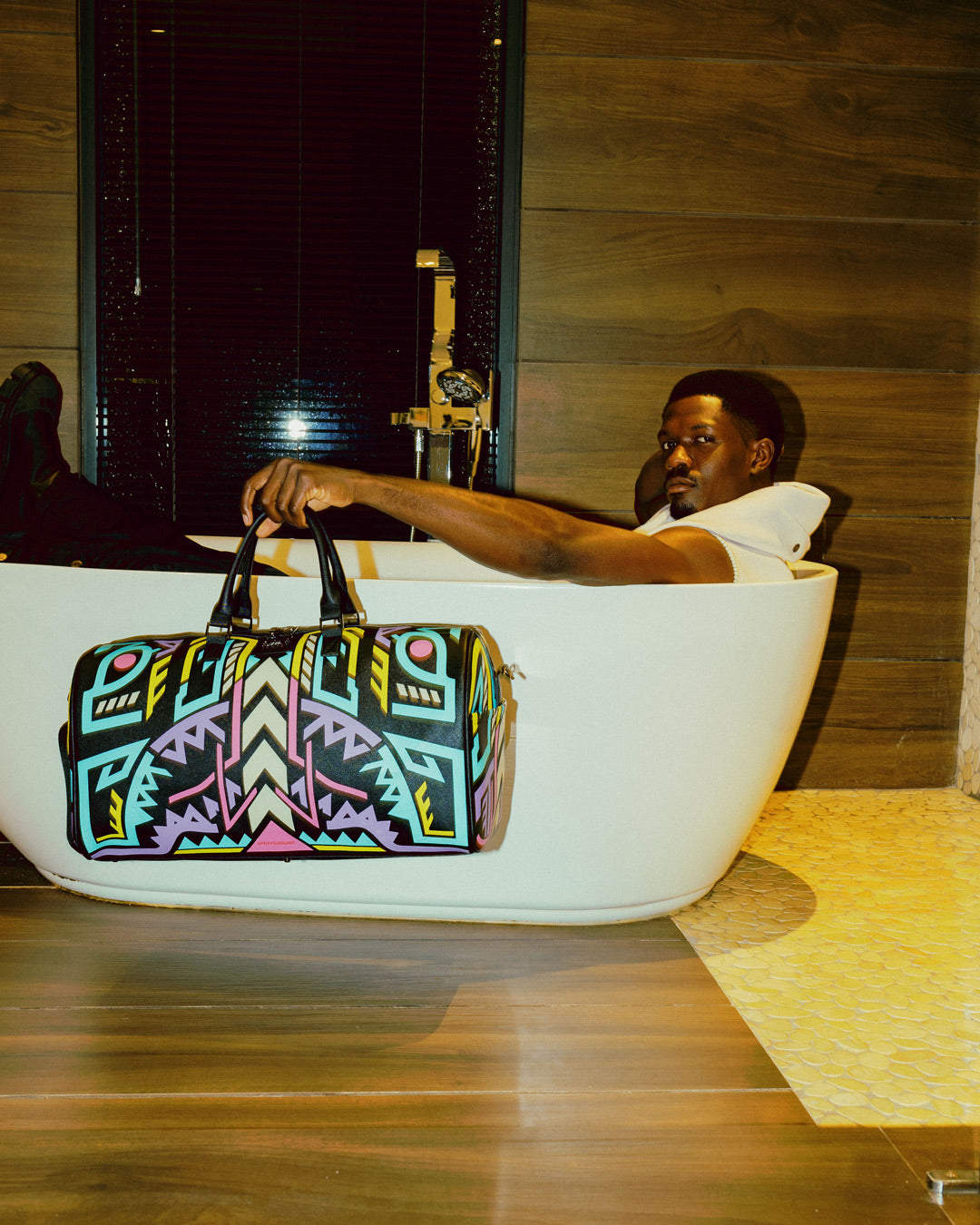 AI PATH TO THE FUTURE III DUFFLE - SANDFLOWER COLLAB GLOW IN THE DARK - Image 24