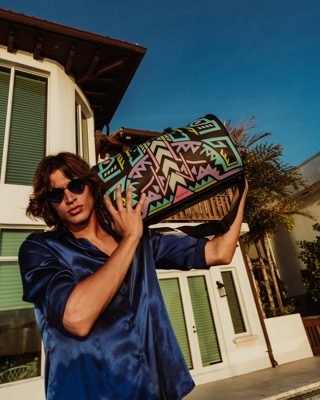 AI PATH TO THE FUTURE III DUFFLE - SANDFLOWER COLLAB GLOW IN THE DARK - Image 10