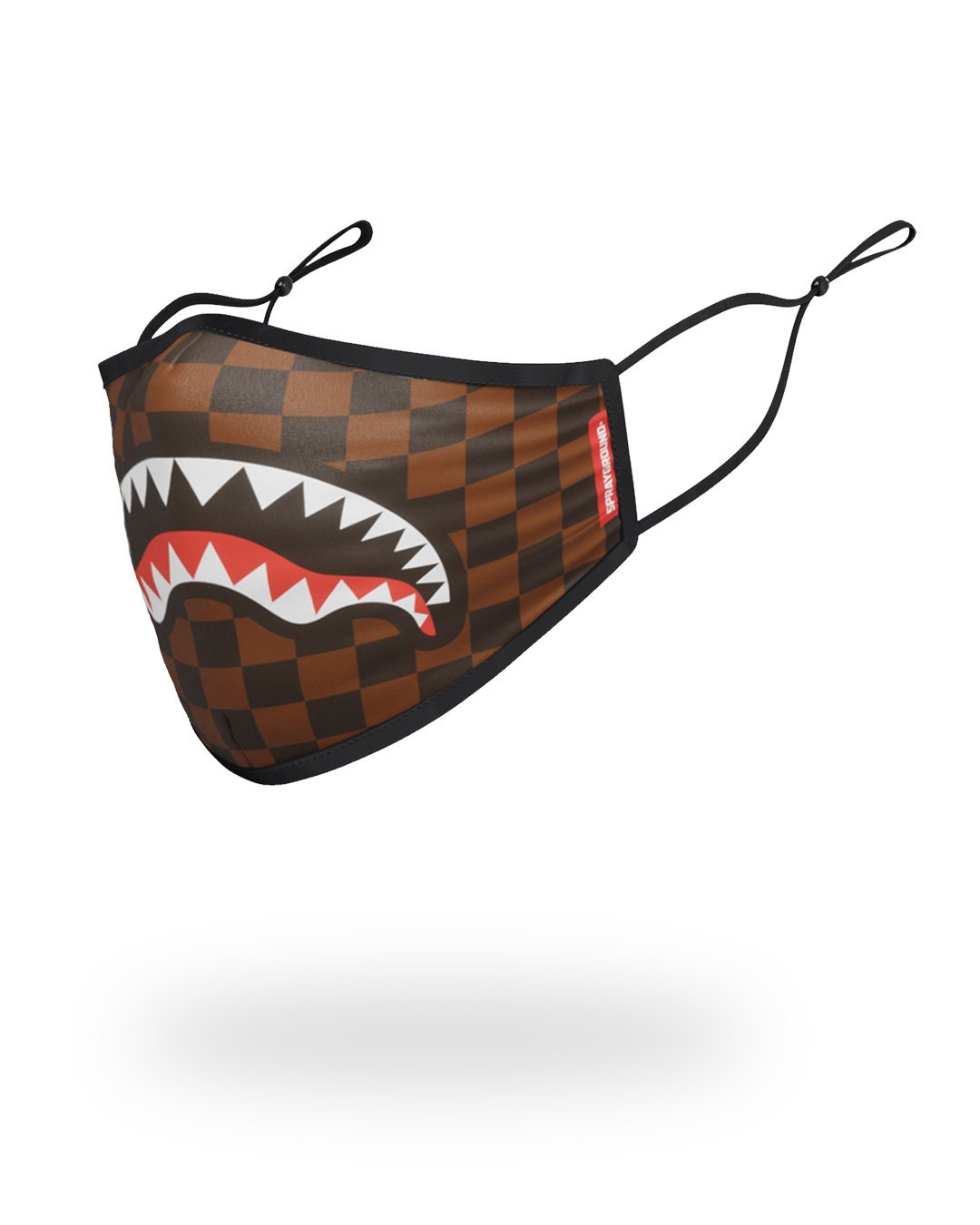 ADULT SHARKS IN PARIS ORIGINAL FORM FITTING FACE MASK - Image 2