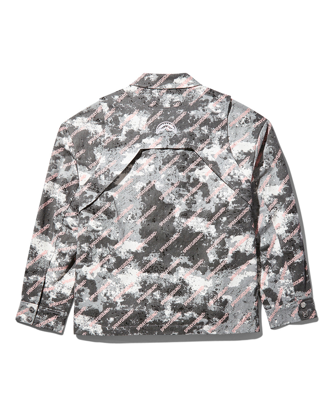 DOUBLE YOKE SNAP FRONT JACKET GREY - Image 2