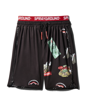 PATCH ALL-IN CORTO SWIM TRUNKS BLACK