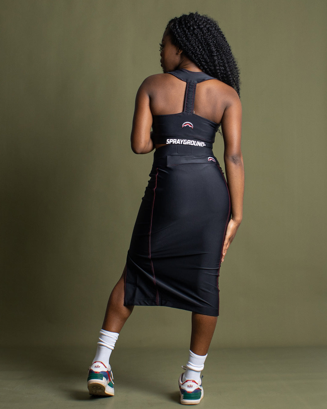 LONGUETTE SKIRT BLACK - Image 6