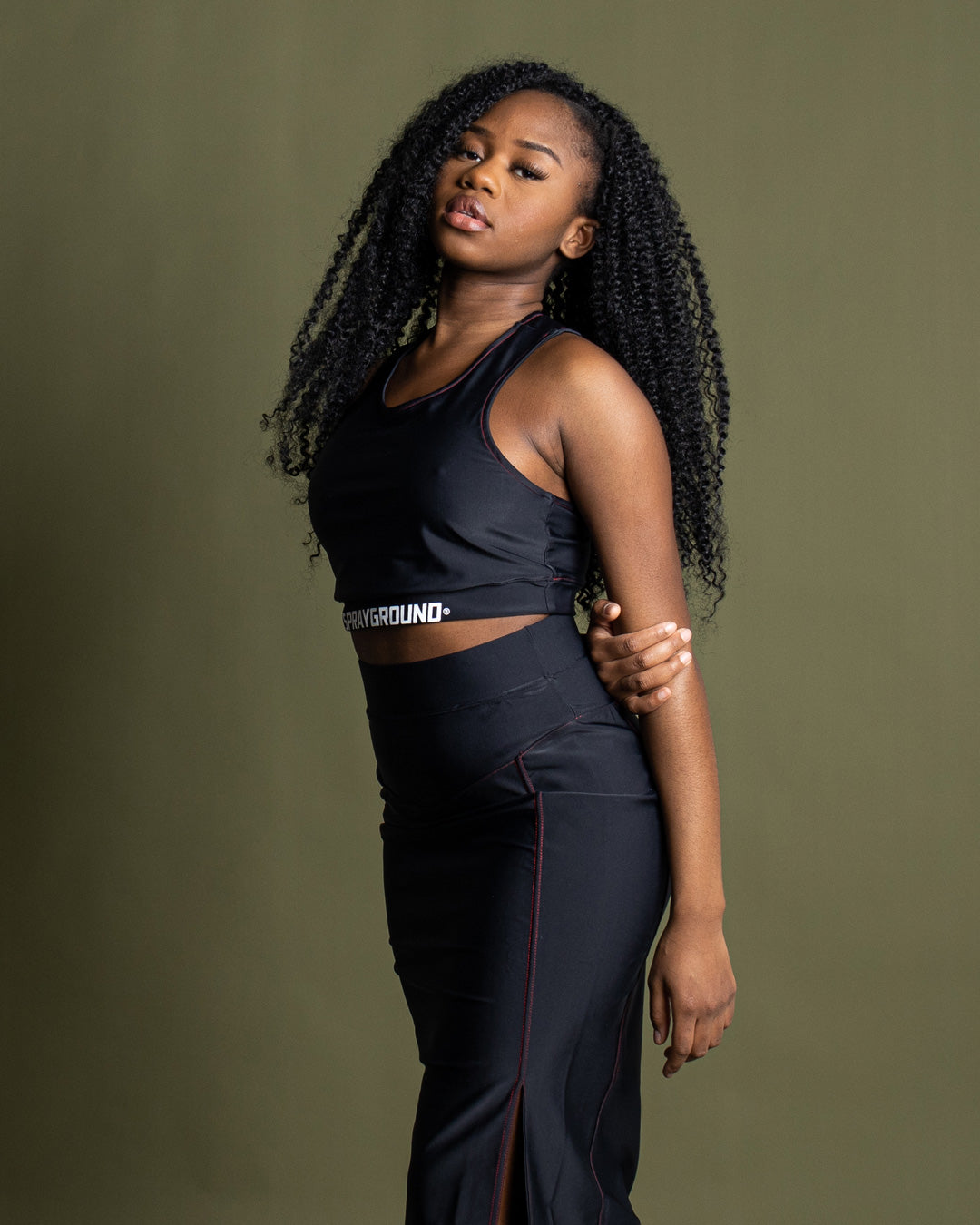 LONGUETTE SKIRT BLACK - Image 8