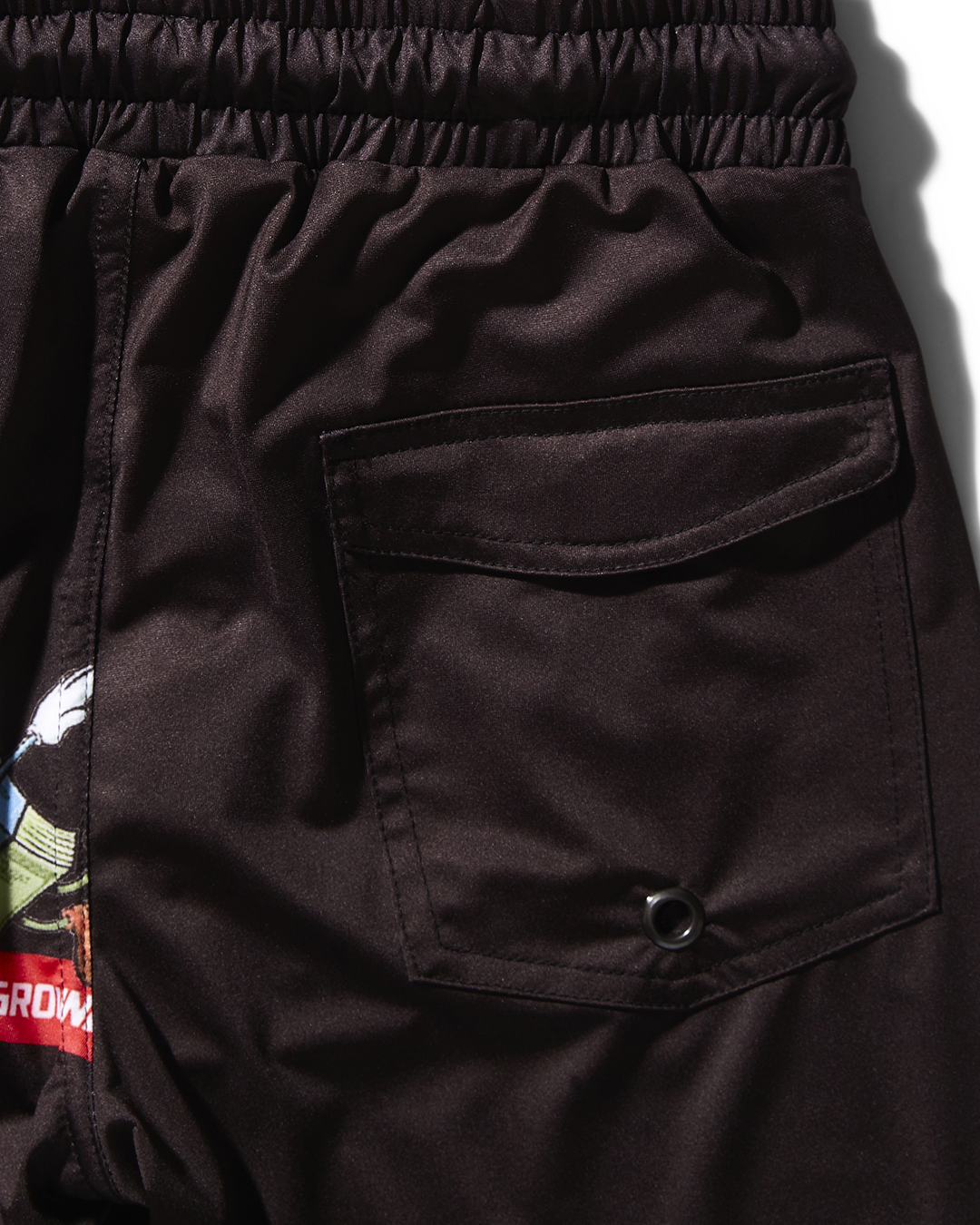 KIDS PATCH ALL-IN SWIM TRUNKS BLACK - Image 4