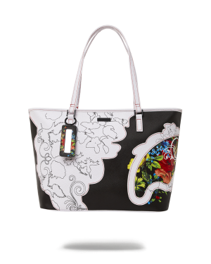 THE FLORAL CUT TOTE