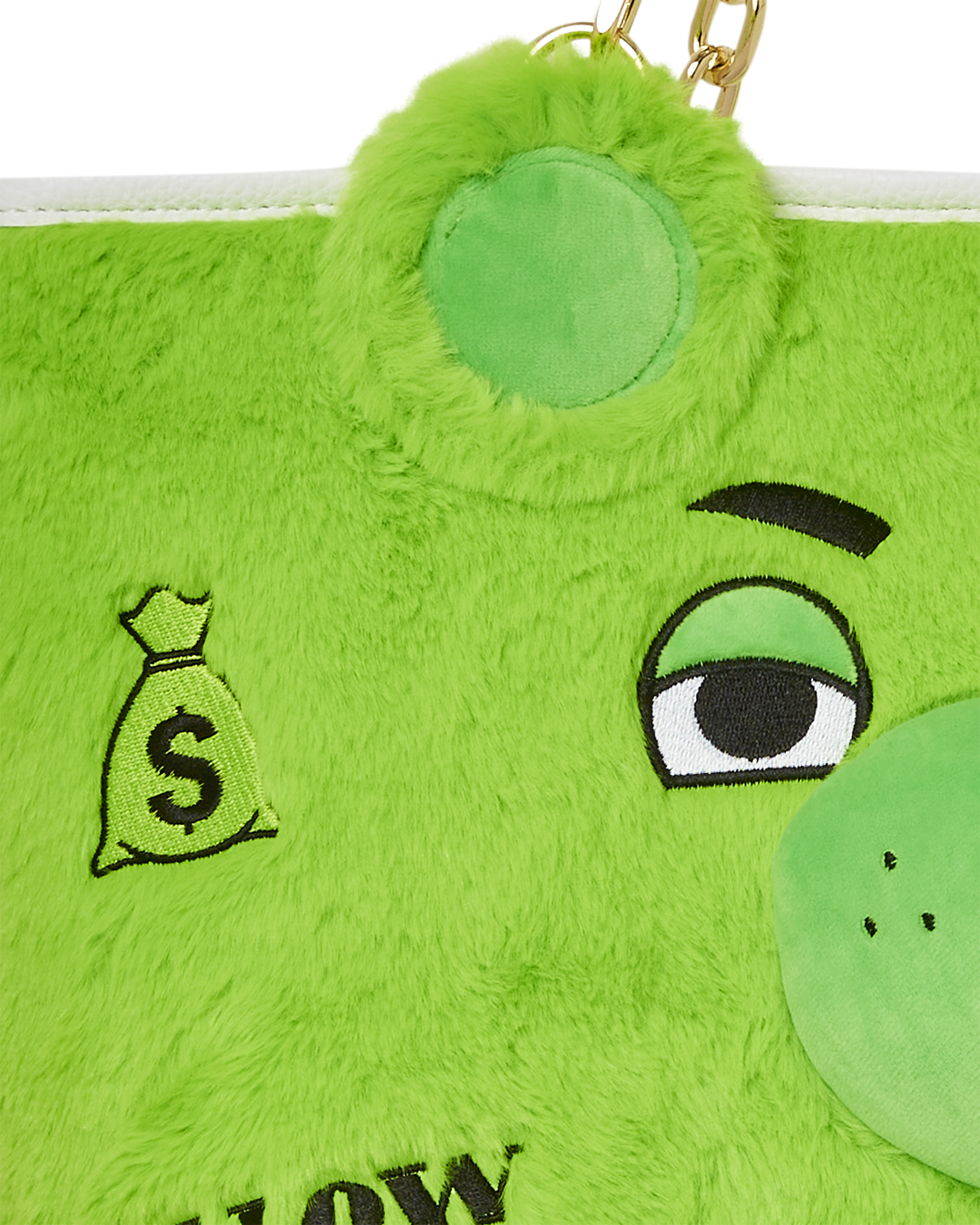 PLUSH MONEYBEAR TOTE GREEN - Image 9