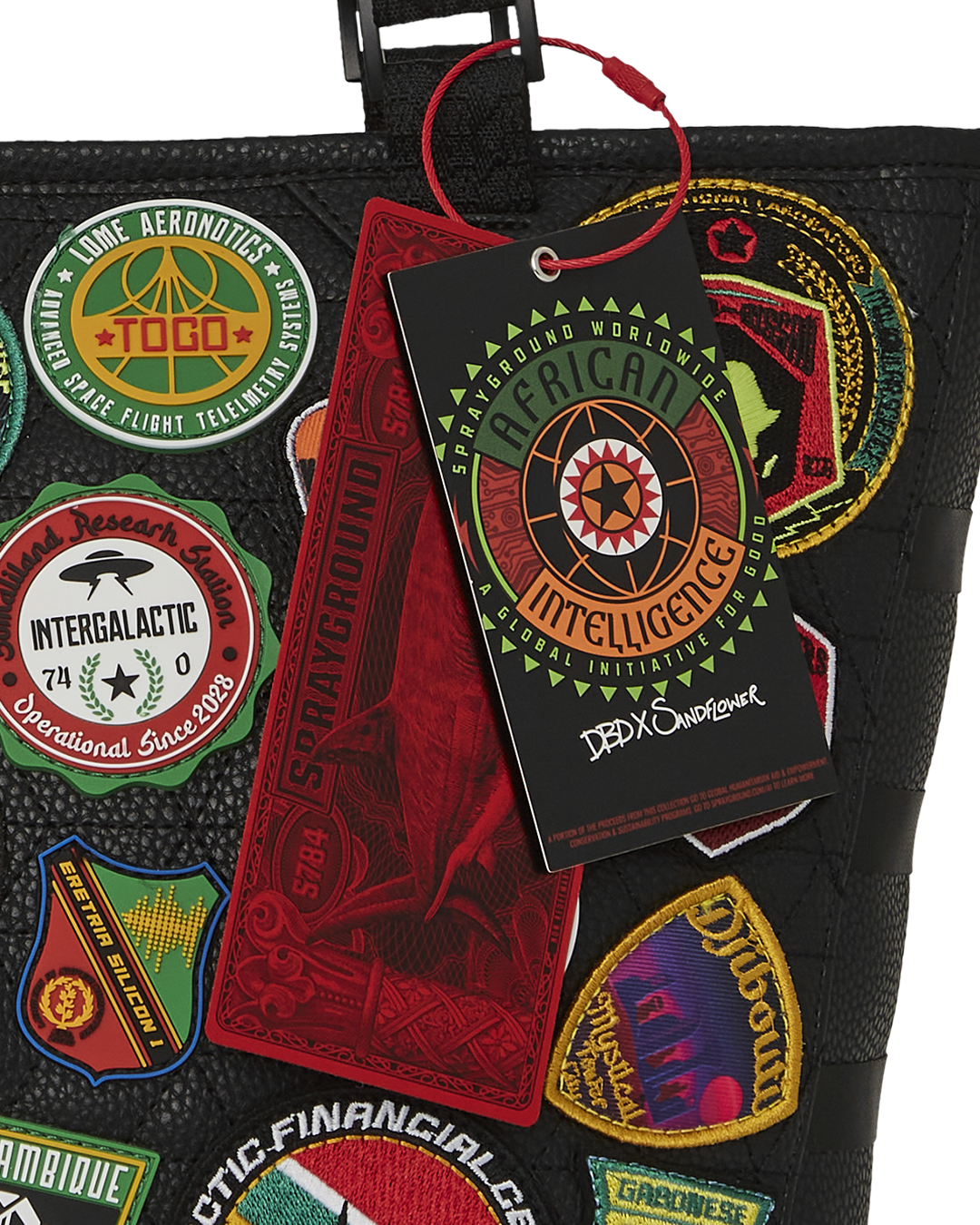AI THE 54 PATCHES OF AFRICA CARGO TOTE - Image 11