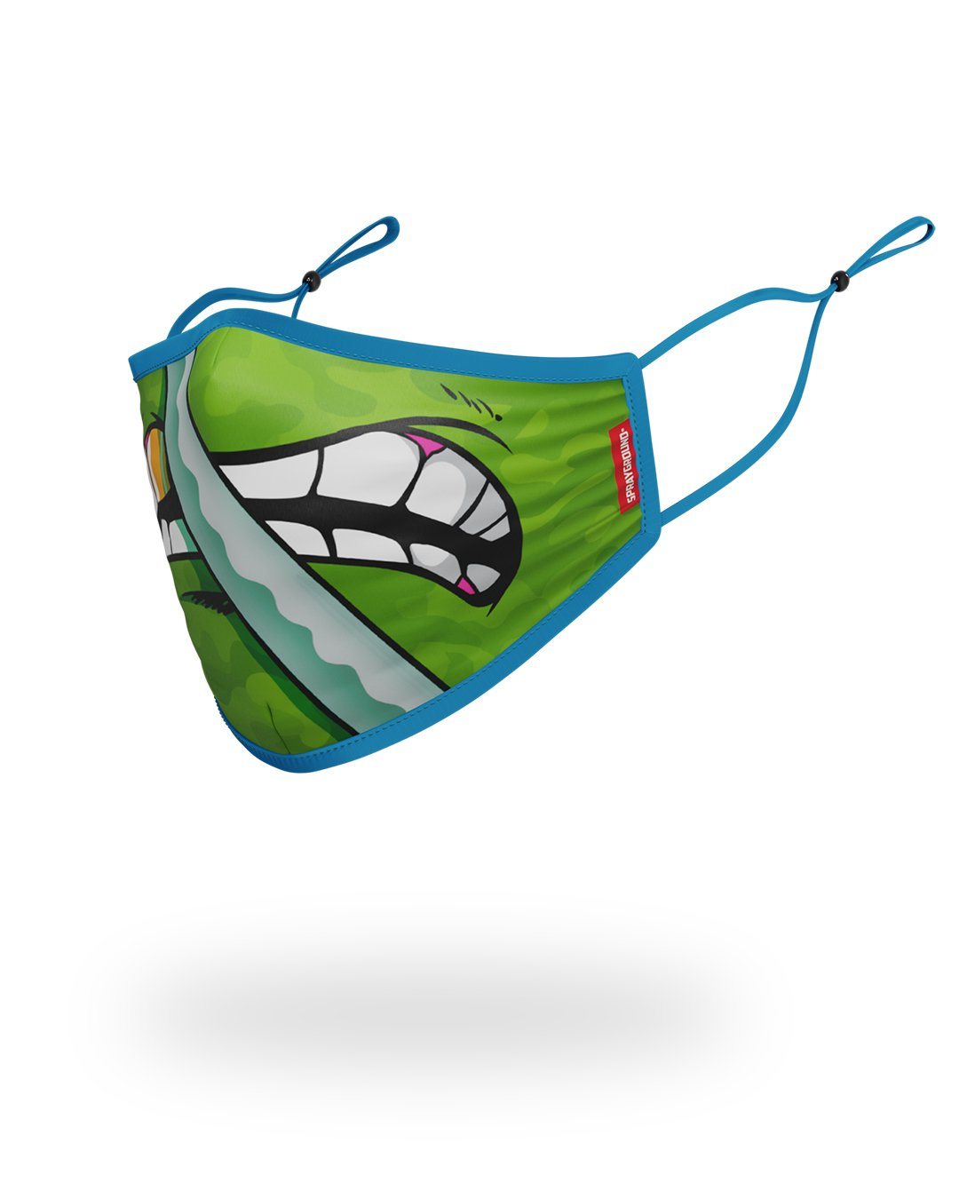 ADULT TMNT LEONARDO SHARK FORM FITTING FACE-COVERING - Image 2