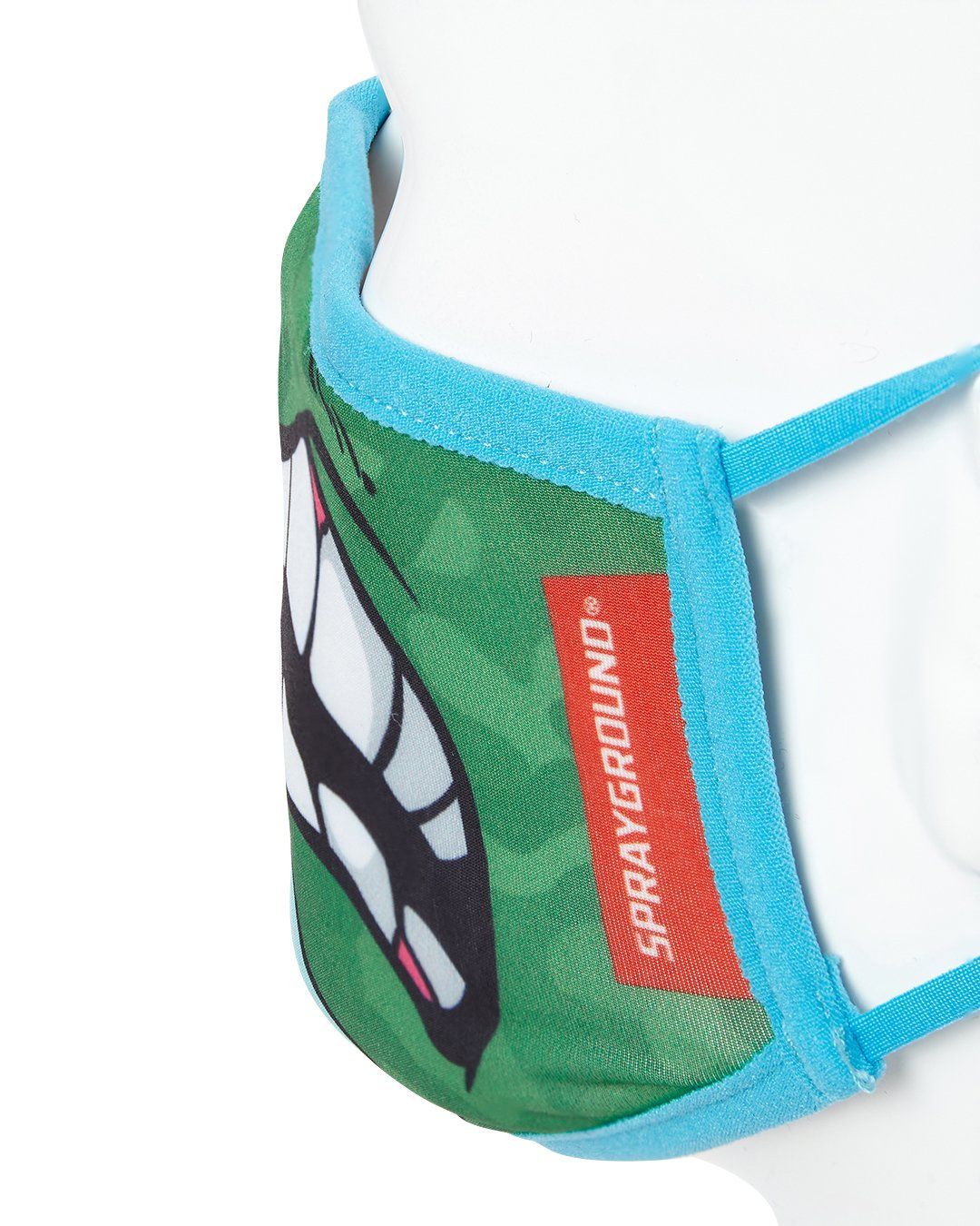 ADULT TMNT LEONARDO SHARK FORM FITTING FACE-COVERING - Image 5