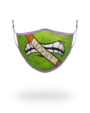 ADULT TMNT DONATELLO SHARK FORM FITTING FACE-COVERING