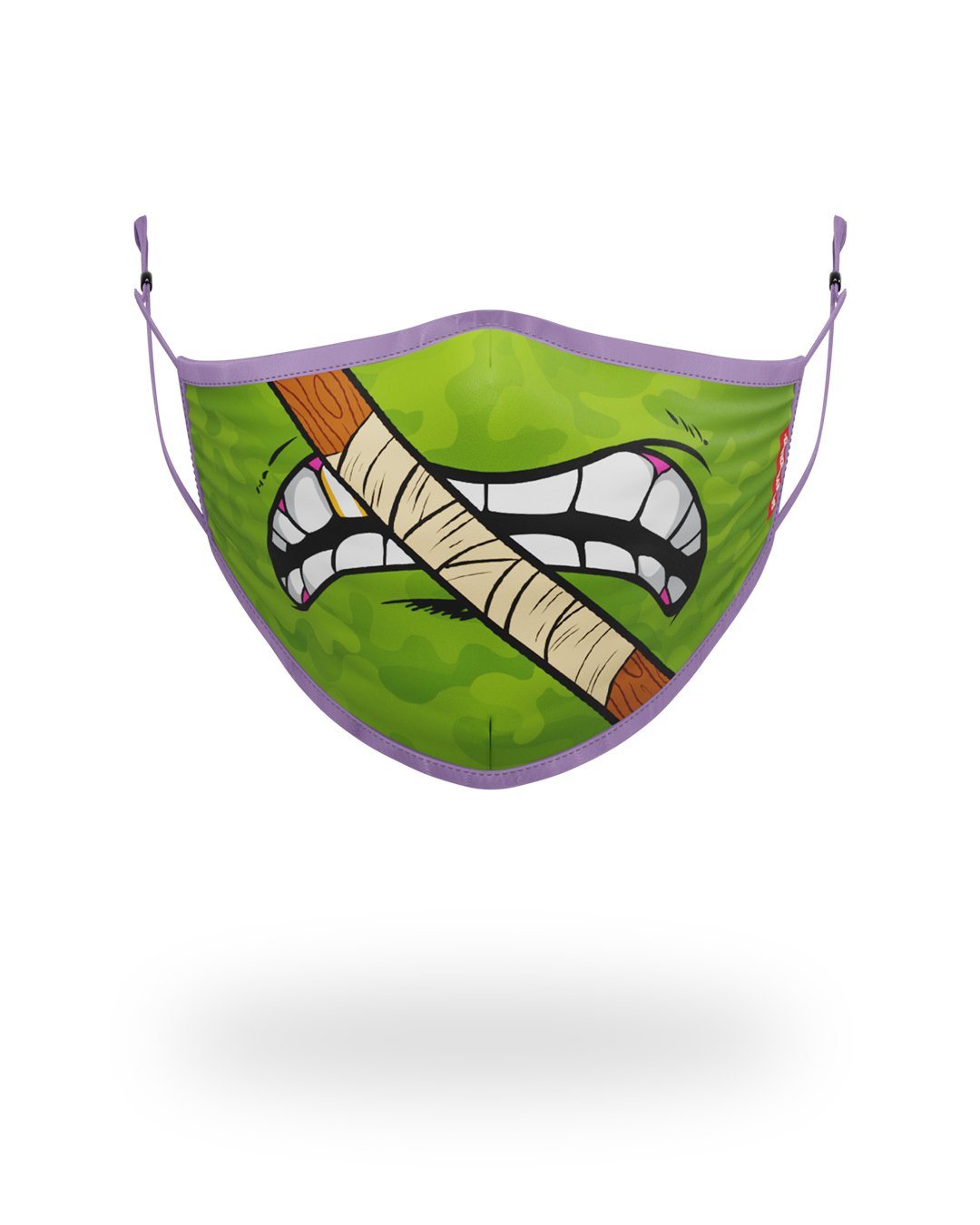 ADULT TMNT DONATELLO SHARK FORM FITTING FACE-COVERING