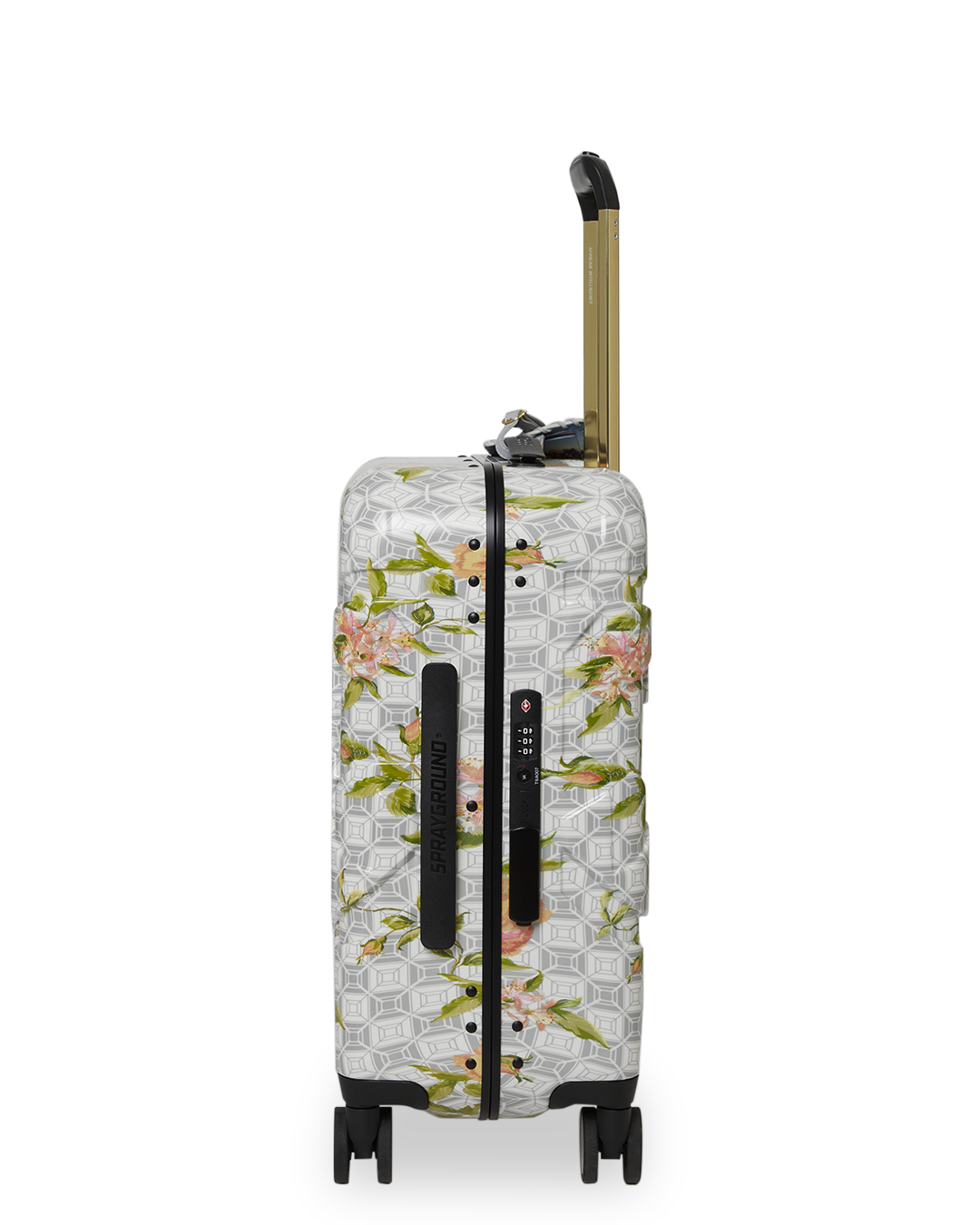 AI AFRICAN INTELLIGENCE ELEGANT ENERGY SHARKITECTURE CARRY-ON LUGGAGE - SANDFLOWER COLLAB - Image 5