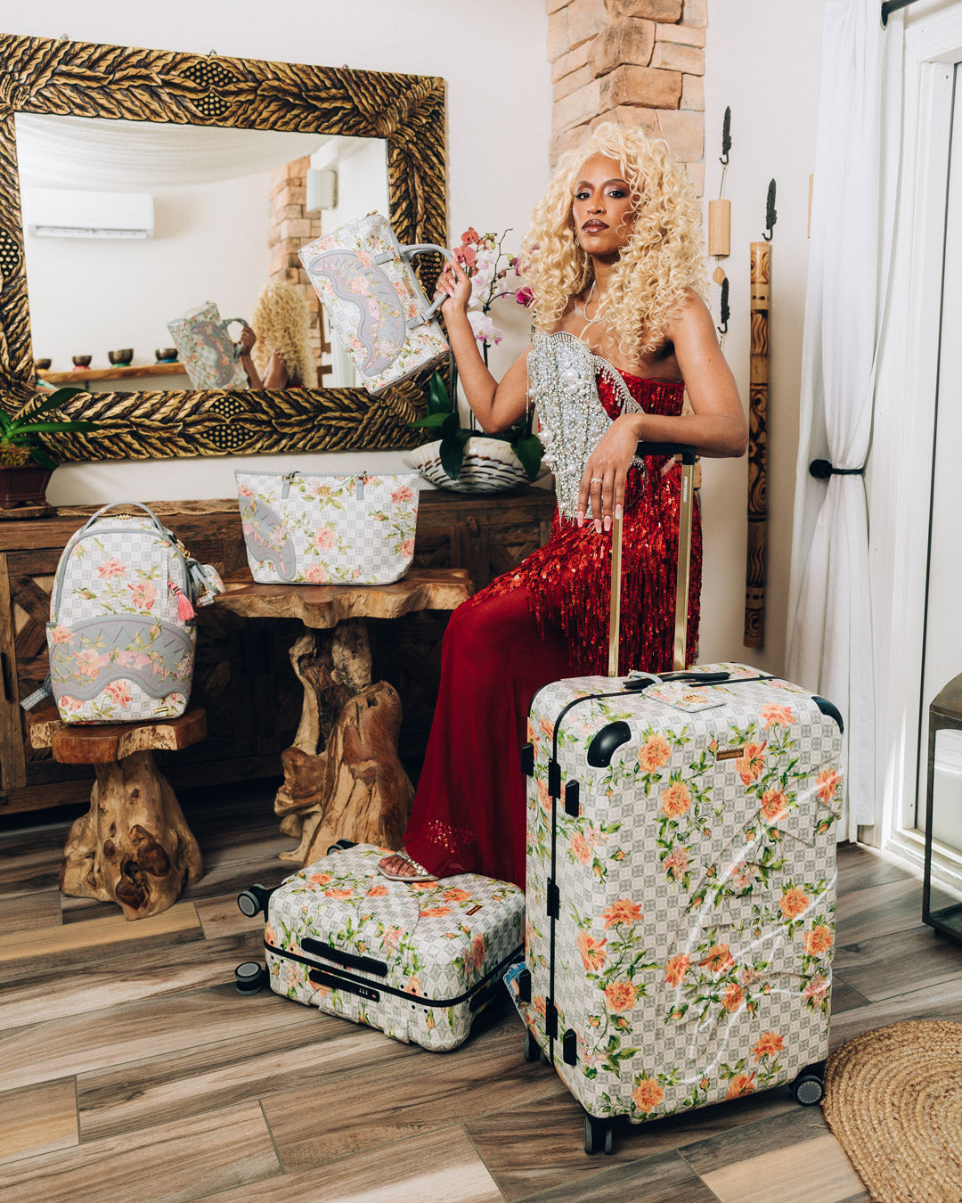 AI AFRICAN INTELLIGENCE ELEGANT ENERGY BACKPACK - SANDFLOWER COLLAB - Image 8